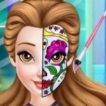 Игра Тенденция Рисования Лица Принцессы